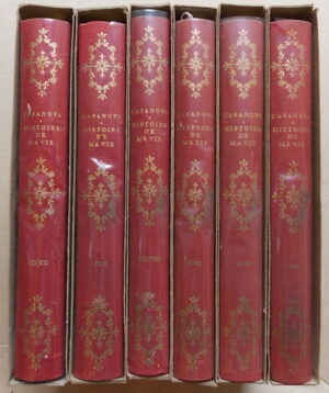 CASANOVA DE SEINGALT (Jacques) Histoire de ma vie. Wiesbaden, F. A. Brockhaus et Paris, Plon, 1960-1962.