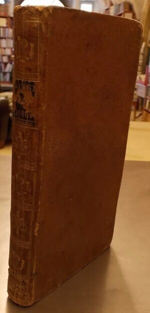 TISSOT (Samuel Auguste André David) L'onanisme. Dissertation sur les maladies produites par la masturbation. A Paris, cher Bossange, Masson  et Besson, 1805.