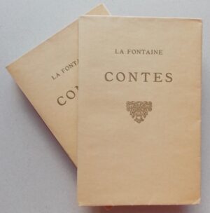 LA FONTAINE (Jean de) Contes. Livres I à V. Paris, Piazza, 1929.