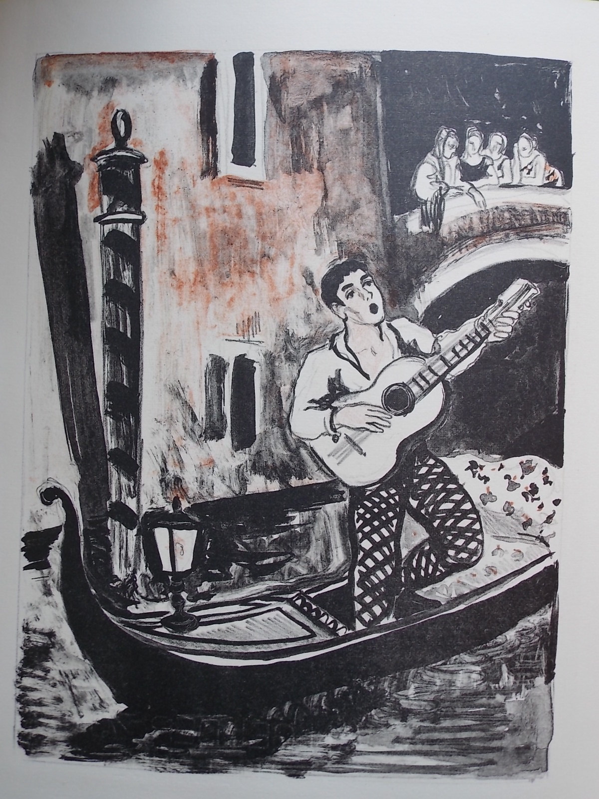 BRAYER (Yves) - MUSSET (Alfred de) Venise la Rouge. Paris, Gonin, 1939. – Image 7