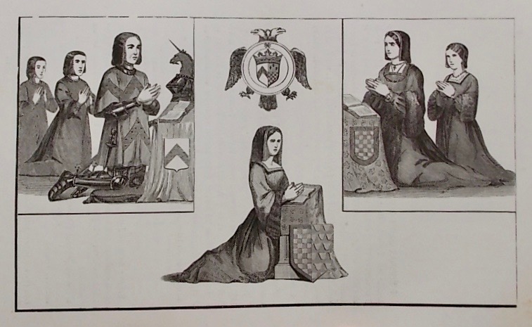 MILLEVILLE (Henri J.-G.) Armorial historique de la noblesse de France. Paris, Librairie d'Amyot, sans date. – Image 3