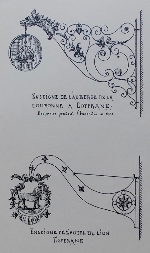 REUTTER (Louis) Les enseignes d'Auberges du canton de Neuchâtel. Neuchâtel, Imprimerie Attinger, 1886. – Image 4