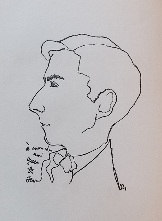 GREEN (Julien) Le voyageur sur la terre. Paris, Editions de la Nouvelle Revue Française (coll. Une oeuvre, un portrait), 1927. – Image 2