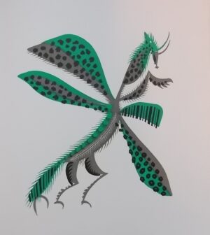 [LURCAT] - LURÇAT (Jean) Géographie animale. Dix-huit lithographies originales avec textes inédits. Lausanne, André Gonin, 1948.