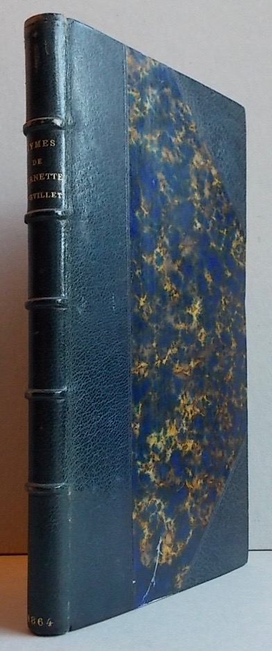 DU GUILLET (Pernette) Rymes. Lyon, Nicolas Scheuring, 1864. – Image 3