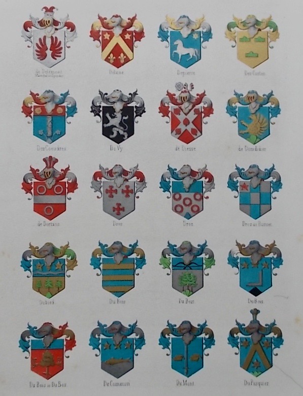 MANDROT (Louis Alphonse de) & DU BOIS-de PURY (G.) Armorial historique de Neuchâtel, Neuchâtel, James Attinger, 1864. – Image 4