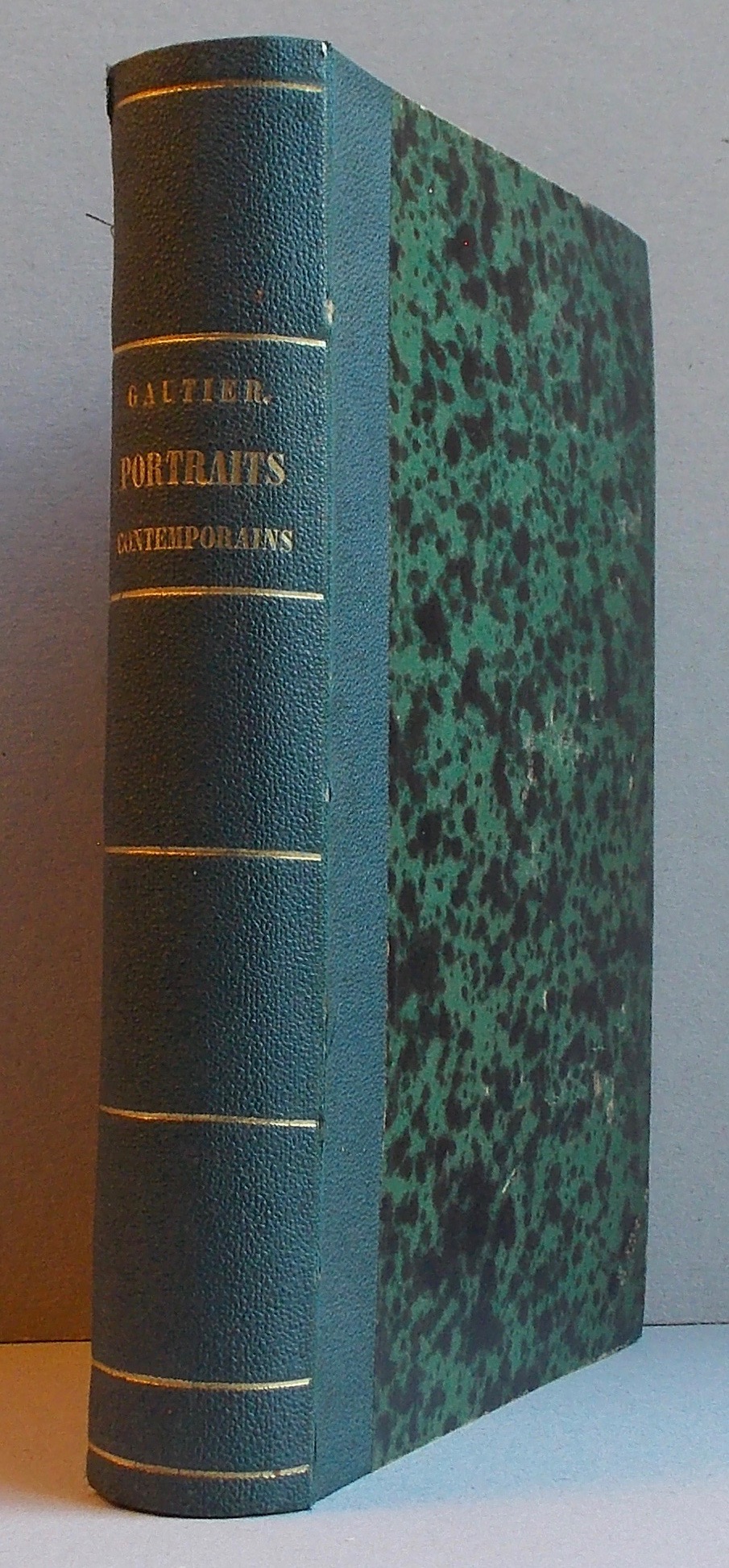 GAUTIER (Théophile) Portraits contemporains. Littérateurs - Peintres - Sculpteurs - Artistes dramatiques. Paris, Charpentier & Cie, 1874. – Image 4
