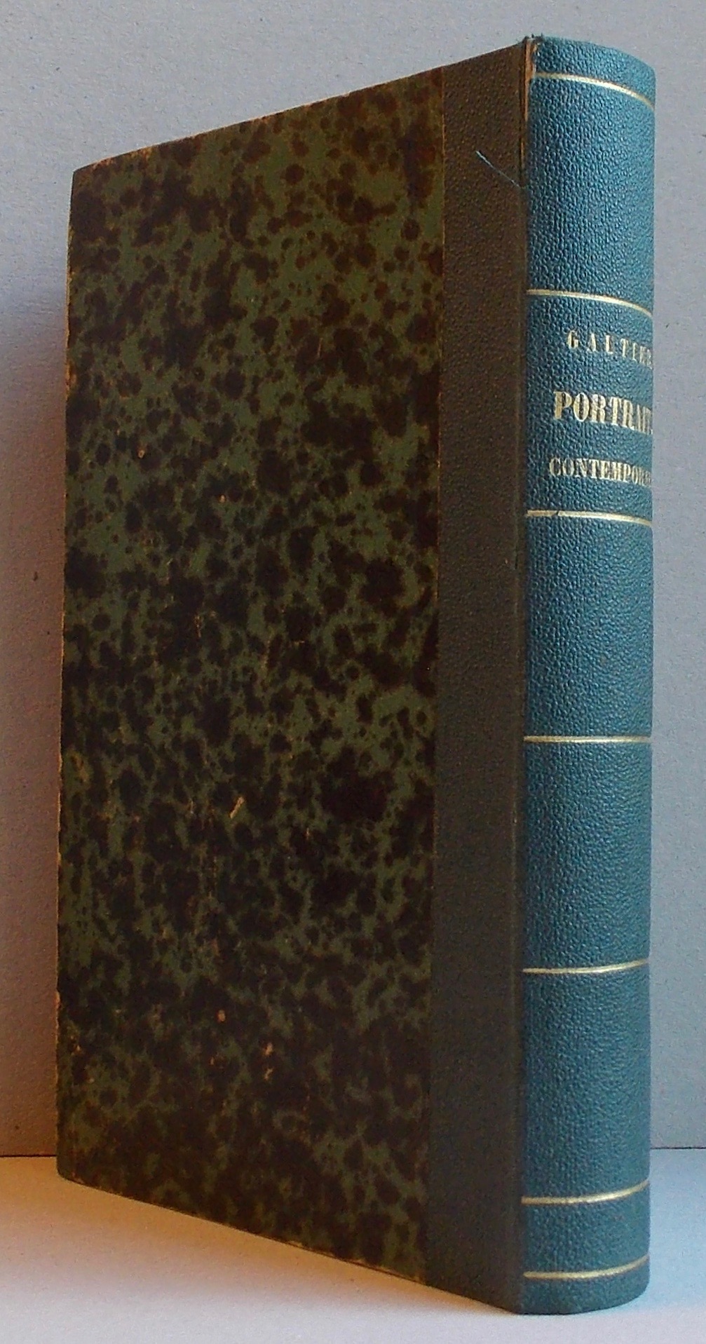 GAUTIER (Théophile) Portraits contemporains. Littérateurs - Peintres - Sculpteurs - Artistes dramatiques. Paris, Charpentier & Cie, 1874. – Image 5