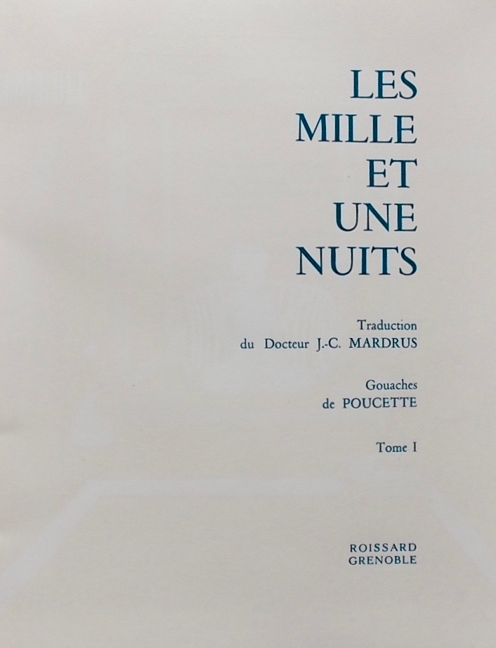 MARDRUS (J. C.) trad. Les mille et une nuits. Grenoble, Roissard, 1959-1962. – Image 2