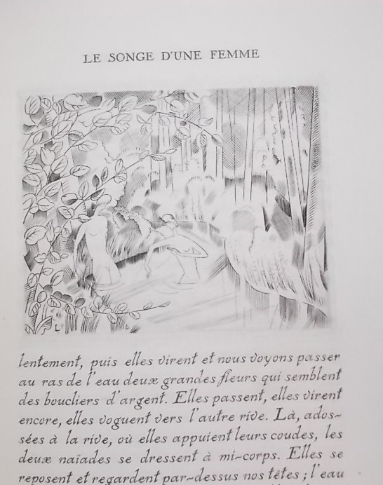 GOURMONT (Rémy de) Le songe d'une femme. Paris, Camille Bloch, 1925. – Image 3