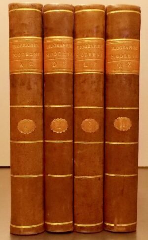 *** Biographie moderne, ou Dictionnaire biographique de tous les hommes morts et vivans. Leipzig, chez Paul-Jacques Besson, 1806-1807.