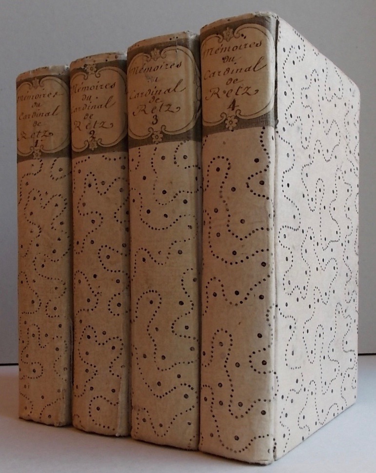 RETZ (Jean-François-Paul de Gondi, cardinal de) Mémoires du Cardinal de Retz, contenant ce qui s'est passé de remarquable en France pendant les premiers années du regne de Louis XIV. A Genève, chez Fabry & Barillot, 1777.
