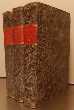 COLLECTIF Biographie moderne, ou galerie historique, civile, militaire, politique, littéraire et judiciaire. Paris, Eymery et Delaunay, 1816.