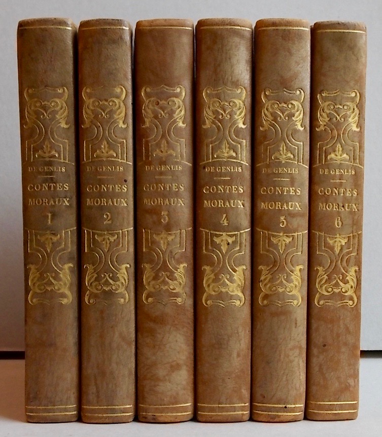 GENLIS (Stéphanie Félicité du Crest de Saint-Aubin, comtesse de) Nouveaux contes moraux et nouvelles historiques. Paris, Maradan, 1819.
