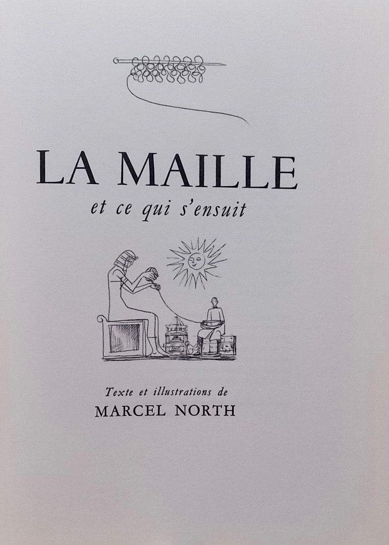 NORTH (Marcel) La maille et ce qui s'ensuit. Dubied 1867-1967. Couvet, Ed. Dubied & Cie, 1967 – Image 2