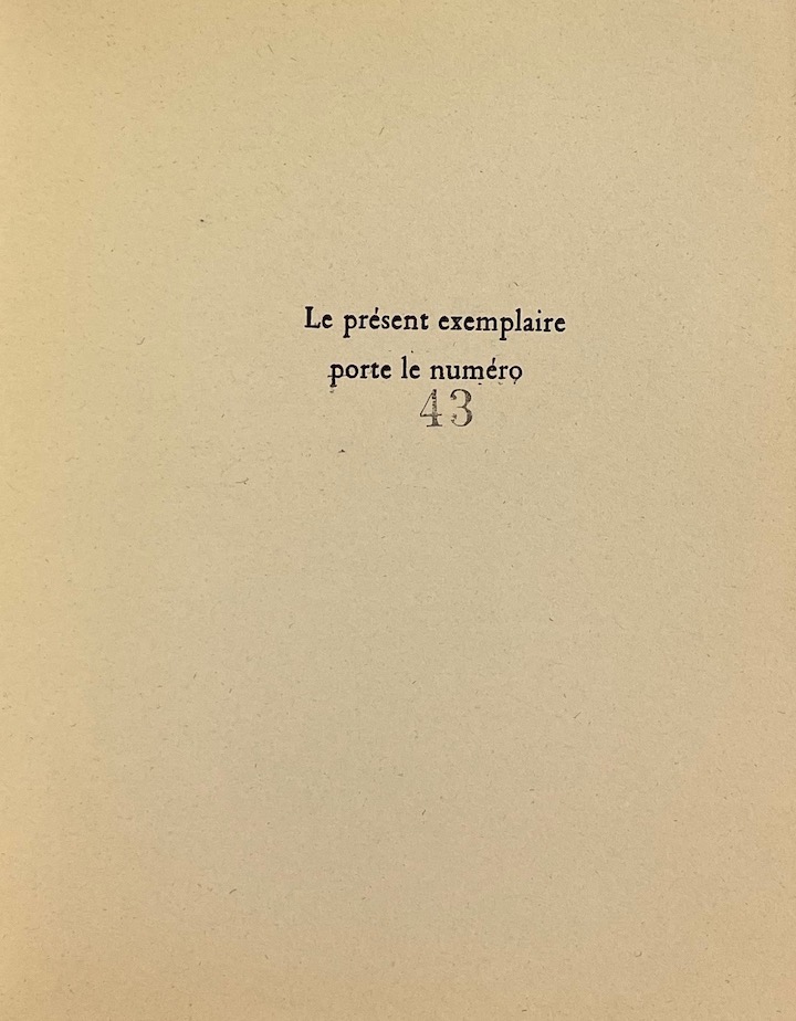JOUHANDEAU (Marcel) André Gide et moi. Sans lieu, Conneries, 1951. – Image 3
