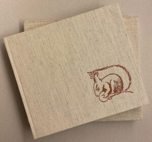 HAINARD (Robert) - QUARTIER (Archibald) Faune neuchâteloise, mammifères sauvages. Neuchâtel, Centre d'Arts Graphiques (coll. Beautés du patrimoine neuchâtelois), 1976.