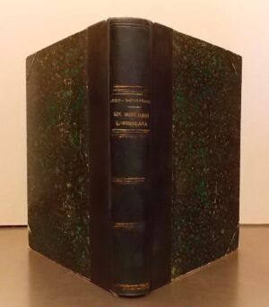 JACOT-GUILLARMOD (Jules) Six mois dans l'Himalaya, le Karakorum et l'Hindu-Kush. Voyages et explorations aux plus hautes montagnes du monde. Neuchâtel, W. Sandoz, [1904].