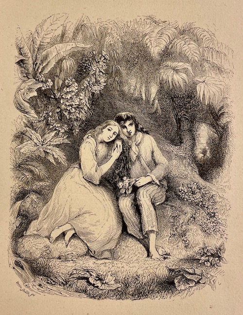 BERNARDIN DE SAINT-PIERRE (Jacques Henri) Paul et Virginie, suivi de La chaumière indienne et de Flore. Paris, Léon Curmer, 1838. – Image 2