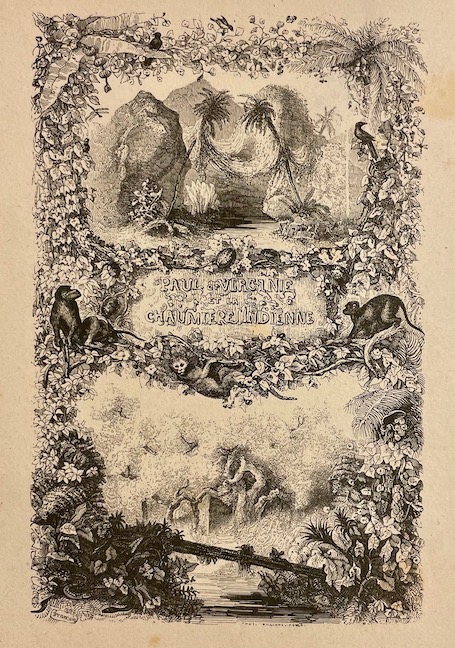 BERNARDIN DE SAINT-PIERRE (Jacques Henri) Paul et Virginie, suivi de La chaumière indienne et de Flore. Paris, Léon Curmer, 1838. – Image 4