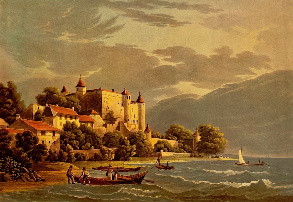 WETZEL (Johann-Jakob) Voyage pittoresque aux lacs de Morat, Neuchâtel et Bienne. Genève, Slatkine, 1982. – Image 4