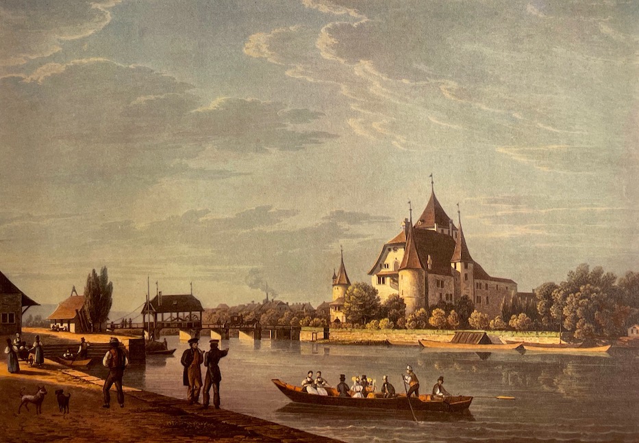 WETZEL (Johann-Jakob) Voyage pittoresque aux lacs de Morat, Neuchâtel et Bienne. Genève, Slatkine, 1982. – Image 5