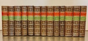 ROLLIN (Charles) Histoire ancienne des Egyptiens, des Carthaginois, des Assyriens, des Babyloniens, des Mèdes et des Perses, des Macédoniens, des Grecs. Paris, Chez les Frères Estienne, 1777.