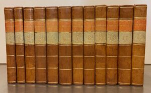 CONDILLAC (Gabriel Bonnot, abbé de) Cours d'étude pour l'instruction du Prince de Parme, aujourd'hui S. A. R. L'Infant D. Ferdinand, Duc de Parme, Plaisance, Guastalle, etc... Genève, chez Du Villard Fils & Nouffer, 1780.