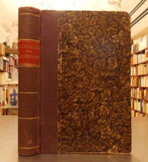 VERLAINE (Paul) Confessions. Notes autobiographiques. Paris, Publications du Fin de Siècle), 1895.
