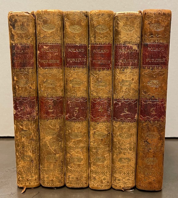 L'ARIOSTE (Ludovico Ariosto, dit) - TRESSAN Roland Furieux, Poème héroïque de L'Arioste: Par Tressan, avec figures. A Paris, Chez Fr. Dufart, An 5 ou 1796. – Image 2