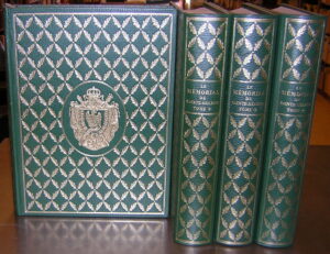 LAS CASES (Emmanuel de) Le Mémorial de Sainte-Hélène. Propos de l'Empereur recueillis par le comte... Paris, Jean de Bonnot, 1969.