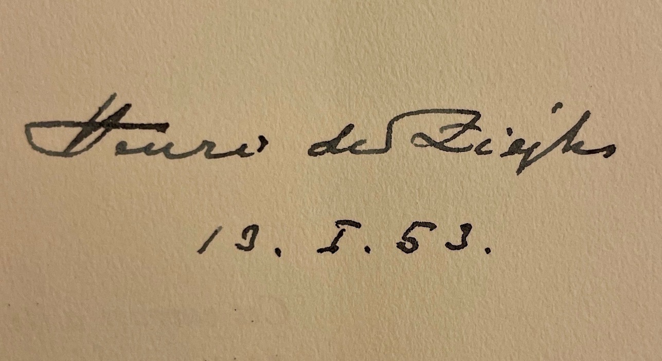 ZIEGLER (Henri de) La voix de la terre. Lausanne, Editions des Terreaux, 1952. – Image 2
