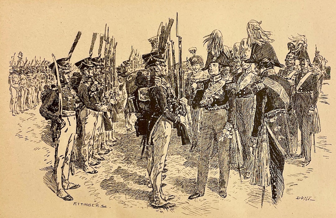 VODOZ (Eugène) Le bataillon neuchâtelois des tirailleurs de la garde de 1814 à 1848. Neuchâtel, Attinger Frères, 1902. – Image 4