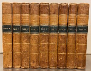 [GIRAUD SOULAVIE (Jean Louis)] Memoires du Maréchal Duc de Richelieu, pour servir à l'Histoire des Cours de Louis XIV, de la minorité et du Règne de Louis XV, etc. etc. A Paris, Lyon et Londres, chez Buisson, Bruyset Frères et Deboffe, 1793.