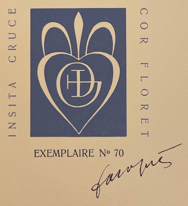 LARBAUD (Valery) Sous l'invocation de Saint Jérôme. Paris, Daragnès, 1945. – Image 5