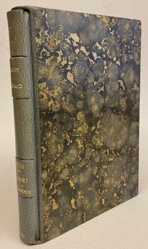 LARBAUD (Valery) Notes sur Antoine Héroët et Jean de Lingendes. Paris, Lapina (coll. Les images du temps), 1927.