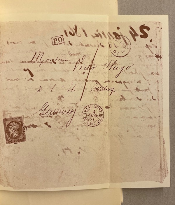 HUGO (Victor) Post-scriptum de ma vie. Neuchâtel, Ides et Calendes (coll. Le Sablier), 1961. – Image 3