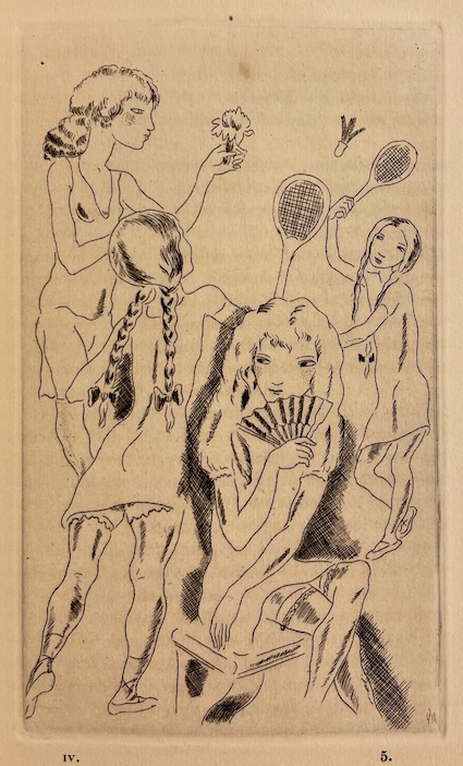 LARBAUD (Valery) Enfantines. Paris, Gallimard, 1926. – Image 3