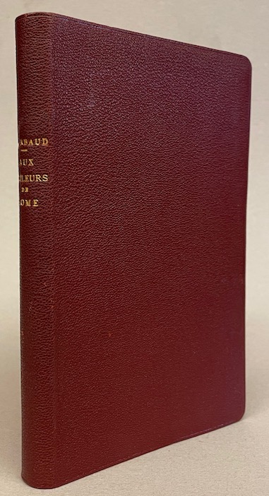 LARBAUD (Valery) Aux couleurs de Rome. Paris, Gallimard (coll. Blanche), 1938. – Image 4