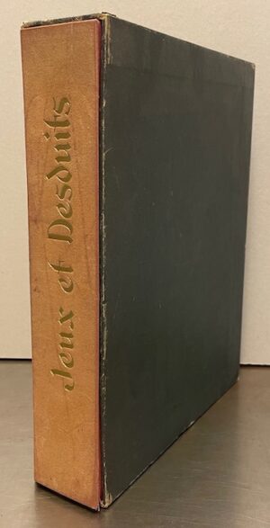 T'SERSTEVENS (Albert) De François Villon à Mathurin Régnier. Jeux et desduits. Paris, La Belle Page, 1946.
