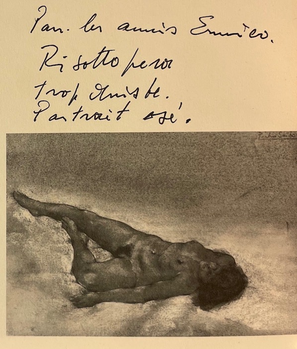 SARTO (Pietro) Etant donné: Le Chemin de la Dame. Pietro Sarto Peintures, aquarelles, estampes. Anagrammes. Genève, Galerie Jacques Benador, 2000. – Image 3