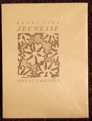 GIDE (André) Jeunesse. Neuchâtel et Paris, Ides et Calendes (coll. Fleuron), 1945.