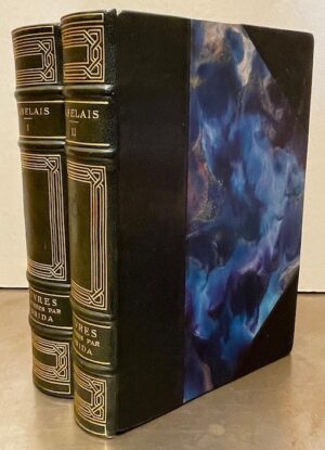 RABELAIS (François) Oeuvres de Rabelais illustrées par Albert Robida. Paris, Editions Jules Tallandier, sans date (vers 1930).