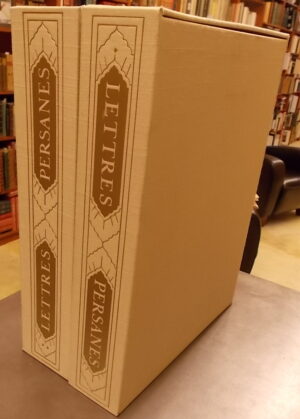 MONTESQUIEU (Charles-Louis de Secondat, baron de la Brède et de) Lettres persanes. Paris, Editions de L'Ibis, 1967.