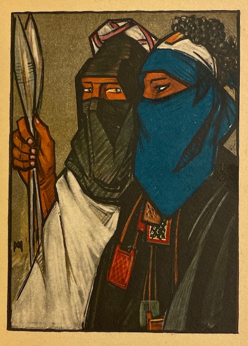 MARAVAL-BERTHOIN (A.) Chants du Hoggar. Paris, Piazza (coll. Ex Oriente Lux), 1924. – Image 3