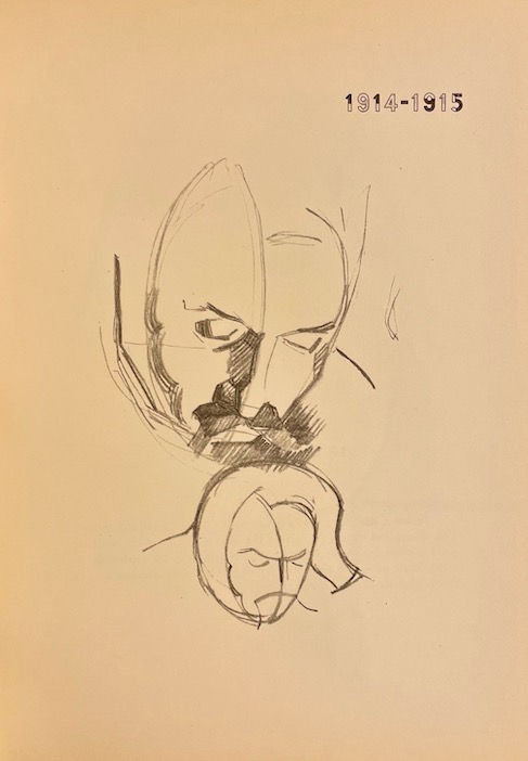 ELUARD (Paul) & BEAUDIN (André) Doubles d'ombre. Poèmes et dessins 1913-1943. Paris, Gallimard, 1945. – Image 4