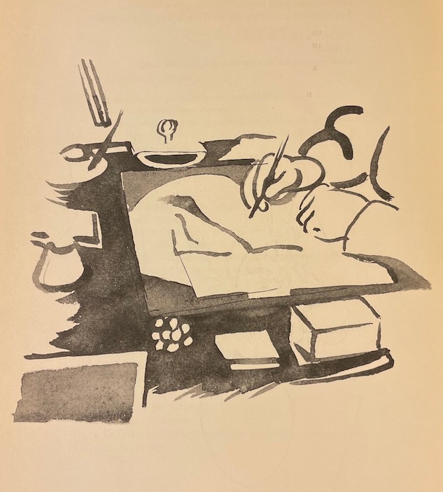 ELUARD (Paul) & BEAUDIN (André) Doubles d'ombre. Poèmes et dessins 1913-1943. Paris, Gallimard, 1945. – Image 5