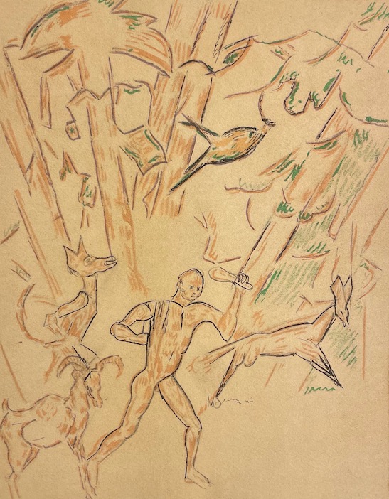 JACOB (Max) L'homme de cristal. Paris, La Table Ronde, 1946. – Image 6