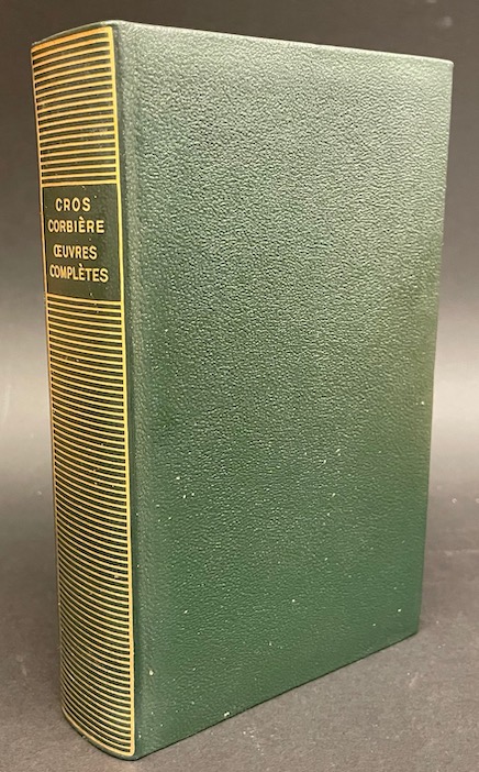 CROS (Charles) - CORBIERE (Tristan) Oeuvres complètes. Paris, Gallimard (coll. Bibliothèque de la Pléiade), 1970. – Image 3