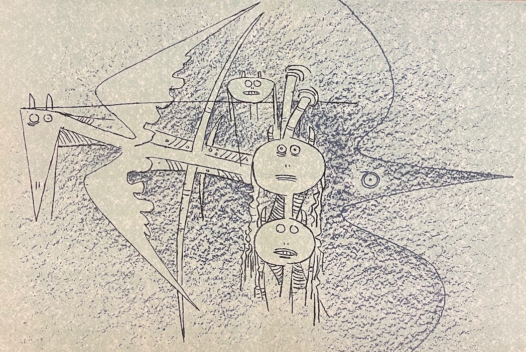 LAM (Wilfredo) Wilfredo Lam, Suites N° 3. Genève, Galerie Krugier & Cie, 1963. – Image 2